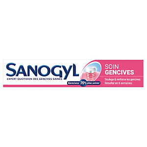 Dentifrice Sanogyl soins gencives, tube de 75 ml