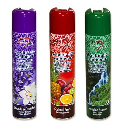 Deodorante Spray Profumatore d'ambiente Lavanda e orchidea 300 ml