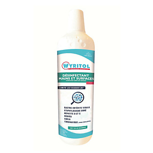 Désinfectant mains et surfaces Wyritol 1 L Désinfectant mains et surfaces Wyritol 1 L