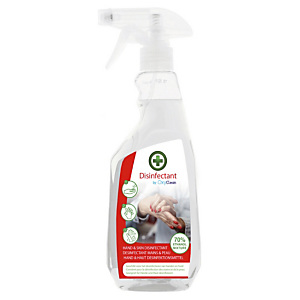 Désinfectant pour la peau et les mains Oxyclean, vaporisateur de 500 ml Désinfectant pour la peau et les mains Oxyclean, vaporisateur de 500 ml