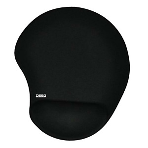 DESQ, Ergonomia e pulizia, Mousepad con poggiapolsi in gel, M001420 DESQ, Ergonomia e pulizia, Mousepad con poggiapolsi in gel, M001420