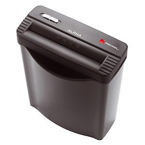 Destructeur de documents Rexel Alpha individuel coupe droite Destructeur de documents Rexel Alpha individuel coupe droite