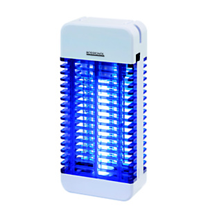 Destructeur d'insectes à grille électrifiée kileo - 11w - abs blanc Destructeur d'insectes à grille électrifiée kileo - 11w - abs blanc
