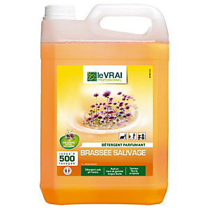 Détergent odorant concentré Le Vrai Brassée Sauvage 5 L Détergent odorant concentré Le Vrai Brassée Sauvage 5 L