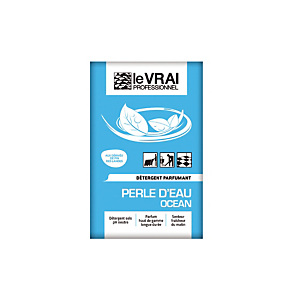 Détergent odorant concentré Le Vrai Perle d'eau, 125 doses 16 ml Détergent odorant concentré Le Vrai Perle d'eau, 125 doses 16 ml