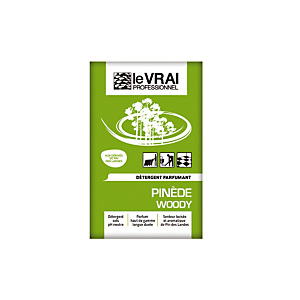 Détergent odorant concentré Le Vrai Pinède, 125 doses 16 ml Détergent odorant concentré Le Vrai Pinède, 125 doses 16 ml