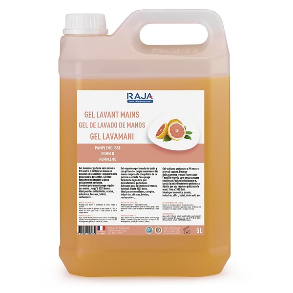 Detergente lavamani alla mandorla RAJA flacone da 5 litri - 2