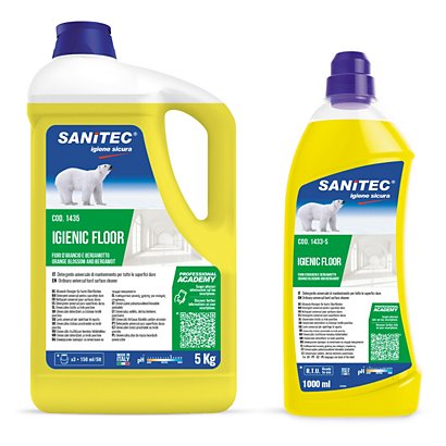 Detergente pavimenti disinfettante Sanitec Igienic Floor - 1