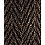 Deurmat visgraat bruin 60 x 90 cm - 2