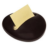 Dévidoir galet avec bloc Z-notes post-it® 3 M coloris noir Dévidoir galet avec bloc Z-notes post-it® 3 M coloris noir