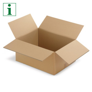 DHL double wall brown cardboard courier boxes