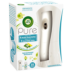 Diffuseur de parfum Air Wick Fresh Matic Max Pure + recharge de 250 ml Diffuseur de parfum Air Wick Fresh Matic Max Pure + recharge de 250 ml