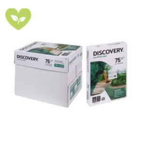 DISCOVERY Carta A4 per fotocopie e stampe, 75 g/m², Bianco (confezione 5 risme) DISCOVERY Carta A4 per fotocopie e stampe, 75 g/m², Bianco (confezione 5 risme)