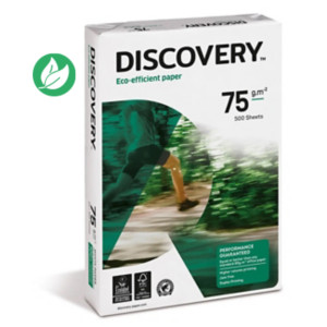 Discovery Papier A3 blanc éco-responsable - 75g - Ramette de 500 feuilles