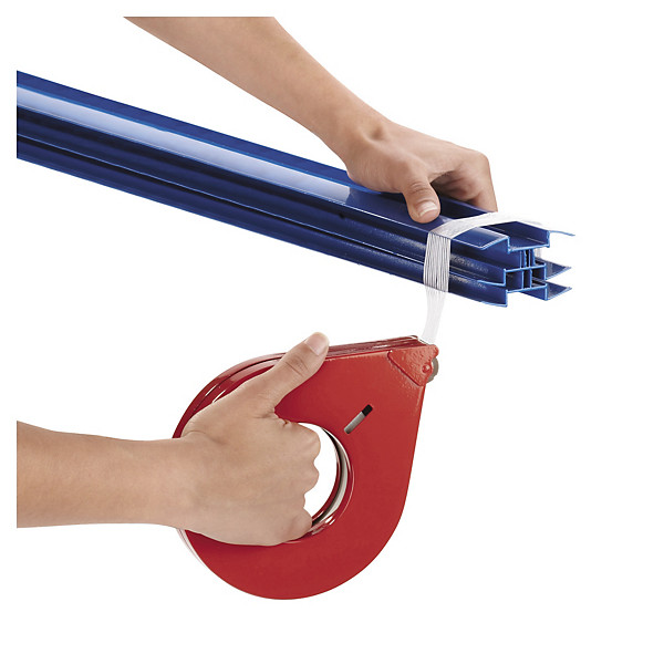 Dispensador de cinta con estructura de acero