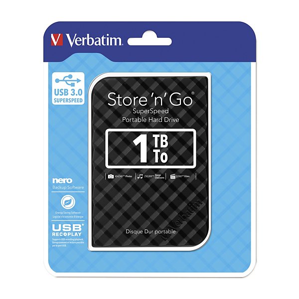 Disque dur portable externe Store 'n' Go VERBATIM - 4