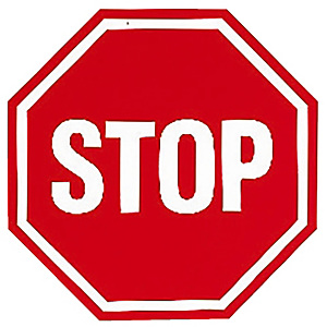 Disque de signalisation STOP ø 30 cm Disque de signalisation STOP ø 30 cm