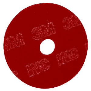 Disques de nettoyage 3M rouges 432 mm, lot de 5