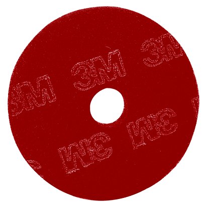 Disques de nettoyage 3M rouges 432 mm, lot de 5