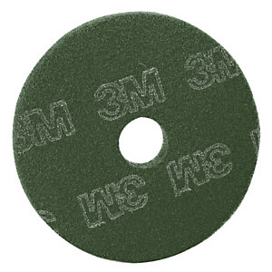 Disques de nettoyage 3M verts 406 mm, lot de 5