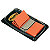 Distributeur de 50 index Post-it®  largeur 25 mm coloris orange - 1