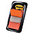 Distributeur de 50 index Post-it®  largeur 25 mm coloris orange - 3
