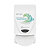 Distributeur de cartouche savon Proline Wave blanc 1 L - 1