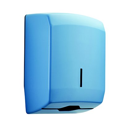 Distributeur essuie-mains - 600 feuilles - clara - bleu pastel ral 5024