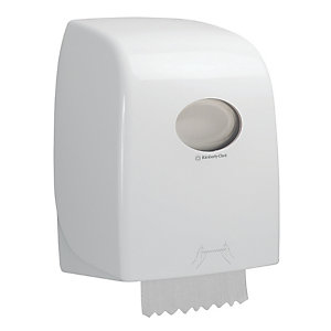 Distributeur essuie-mains rouleaux Aquarius ABS blanc
