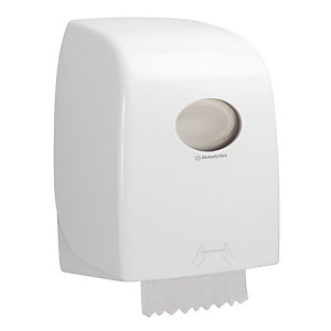 Distributeur essuie-mains rouleaux Aquarius ABS blanc