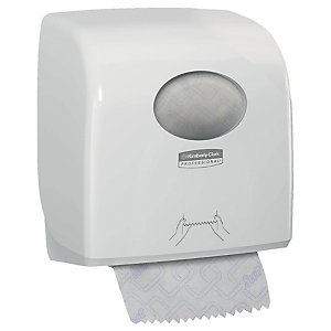 Distributeur essuie-mains en rouleaux Aquarius Slimroll blanc