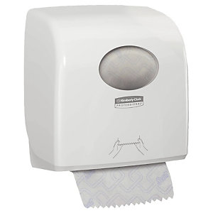 Distributeur essuie-mains en rouleaux Aquarius Slimroll blanc