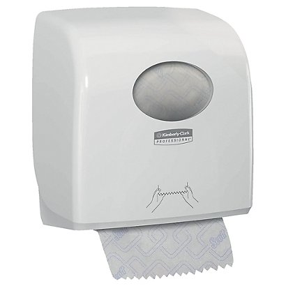 Distributeur essuie-mains en rouleaux Aquarius Slimroll blanc - 1