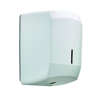 Distributeur essuie-mains à dévidage central - 450 formats - clara - blanc 9016 - 1