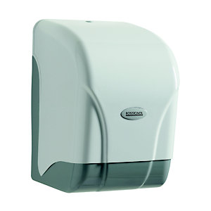 Distributeur essuie-mains à dévidage central - 450 formats - oleane - blanc