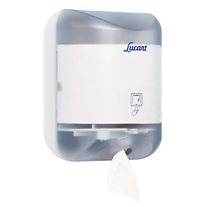 Distributeur papier toilette L-One mini ABS blanc pour bobines
