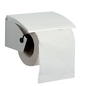 Distributeur papier toilette Rossignol Blanka acier blanc