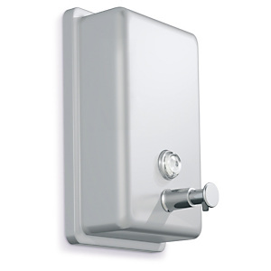 Distributeur de savon liquide 850 ml - Aluminium brossé Distributeur de savon liquide 850 ml - Aluminium brossé