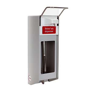 Distributeur de savon liquide à cartouche Stoko Mat Alu Distributeur de savon liquide à cartouche Stoko Mat Alu