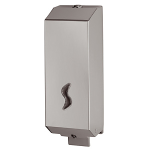 Distributeur de savon liquide à levier 1,2 L inox brossé Distributeur de savon liquide à levier 1,2 L inox brossé