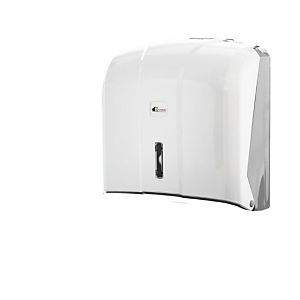 Distributore per asciugamani piegati, ABS, Bianco Distributore per asciugamani piegati, ABS, Bianco