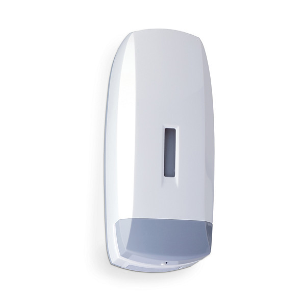 Distributore per sapone liquido bianco con sistema di erogazione push capacità 1 litro - 1