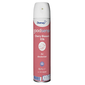 DIVERSEY Deodorante per ambienti Good Sense Cherry Blossom, Bomboletta spray 300 ml
