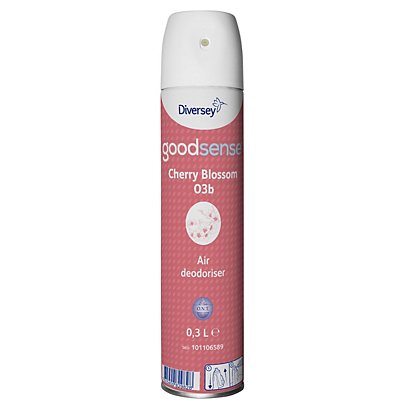 DIVERSEY Deodorante per ambienti Good Sense Cherry Blossom, Bomboletta  spray 300 ml - Profumatori per Ambienti