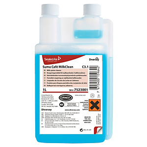 Diversey Suma® Café MilkClean C3.1 Limpiador líquido para sistemas de leche Diversey Suma® Café MilkClean C3.1 Limpiador líquido para sistemas de leche