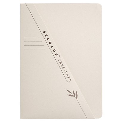 DJOIS BY JALEMA Cartellina con tasca Secolor, 31 x 22 cm, Cartoncino Tree Free 226 g/m², Beige (confezione 10 pezzi) - 1