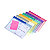 DJOIS by Tarifold Pochettes-enveloppes Color Collection A5 polypropylène assorties  - lot de 6 - 1