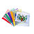 DJOIS by Tarifold Pochettes-enveloppes Color Collection A5 polypropylène assorties  - lot de 6 - 4