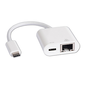 DLH ADAPTATEUR RESEAU USB-C (MALE) VERS RJ45 GIGABIT ETHERNET (FEMELLE) ET PORT DE CHARGE USB-C PD 100W MAX (FEMELLE), USB 3.2 Gen 1 (3.1 Gen 1) Type- DLH ADAPTATEUR RESEAU USB-C (MALE) VERS RJ45 GIGABIT ETHERNET (FEMELLE) ET PORT DE CHARGE USB-C PD 100W MAX (FEMELLE), USB 3.2 Gen 1 (3.1 Gen 1) Type-