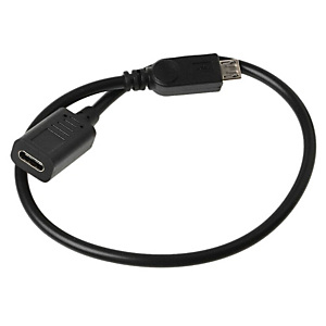 DLH CABLE ADAPTATEUR USB-C FEMELLE VERS MICRO USB MALE, 0,31 m, USB C, Micro-USB B, USB 2.0, Noir DY-TU4715 DLH CABLE ADAPTATEUR USB-C FEMELLE VERS MICRO USB MALE, 0,31 m, USB C, Micro-USB B, USB 2.0, Noir DY-TU4715